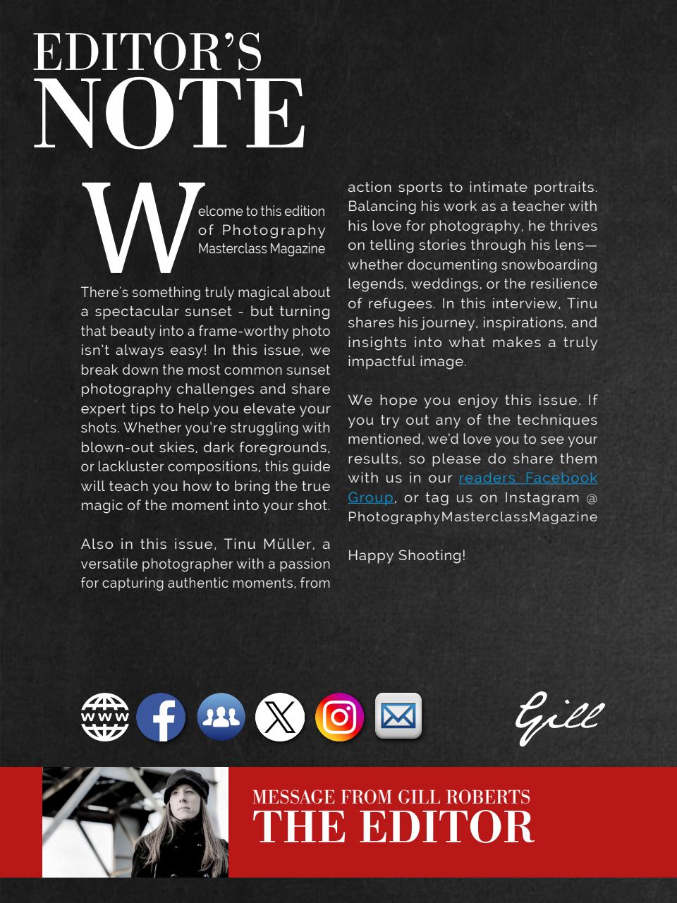 Photography Masterclass Magazine Preview Pages