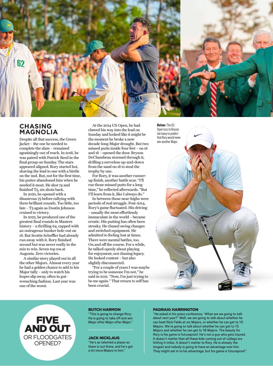 Today's Golfer Preview Pages