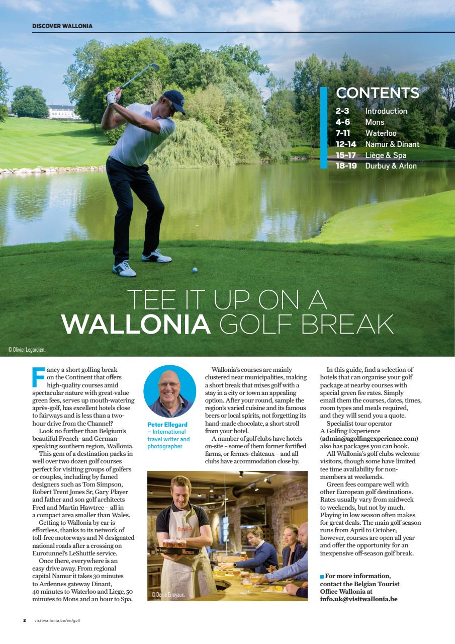 Today's Golfer Preview Pages