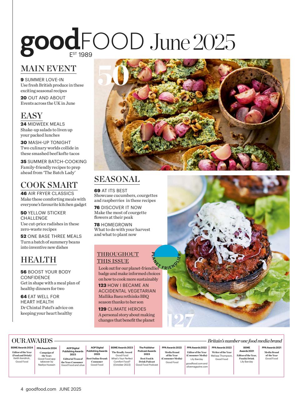 Good Food Magazine Preview Pages