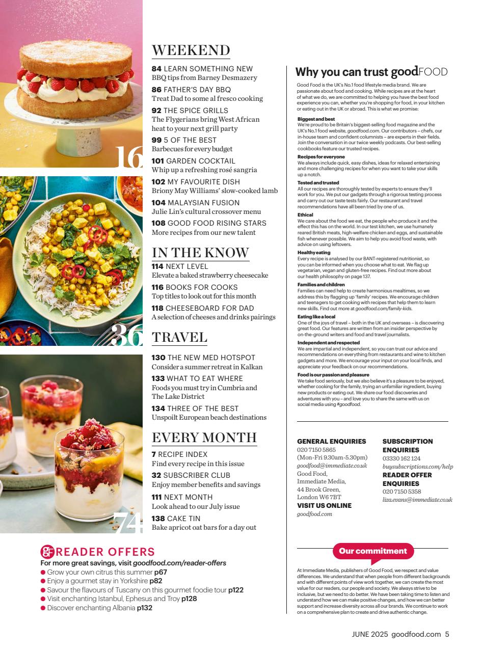 Good Food Magazine Preview Pages