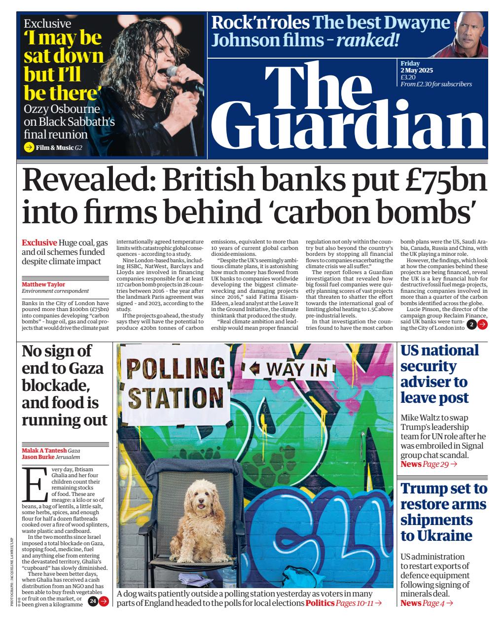 The Guardian Newspaper Preview Pages