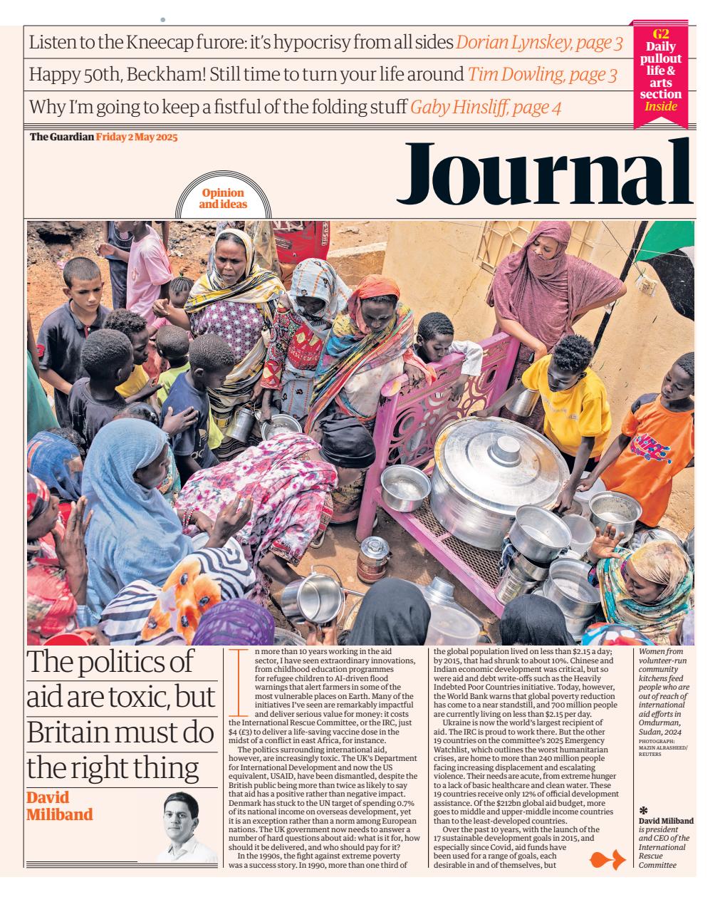 The Guardian Newspaper Preview Pages