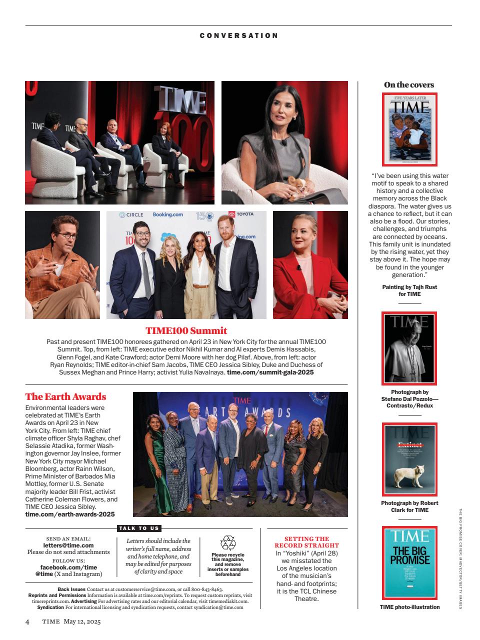 TIME Magazine Europe Preview Pages