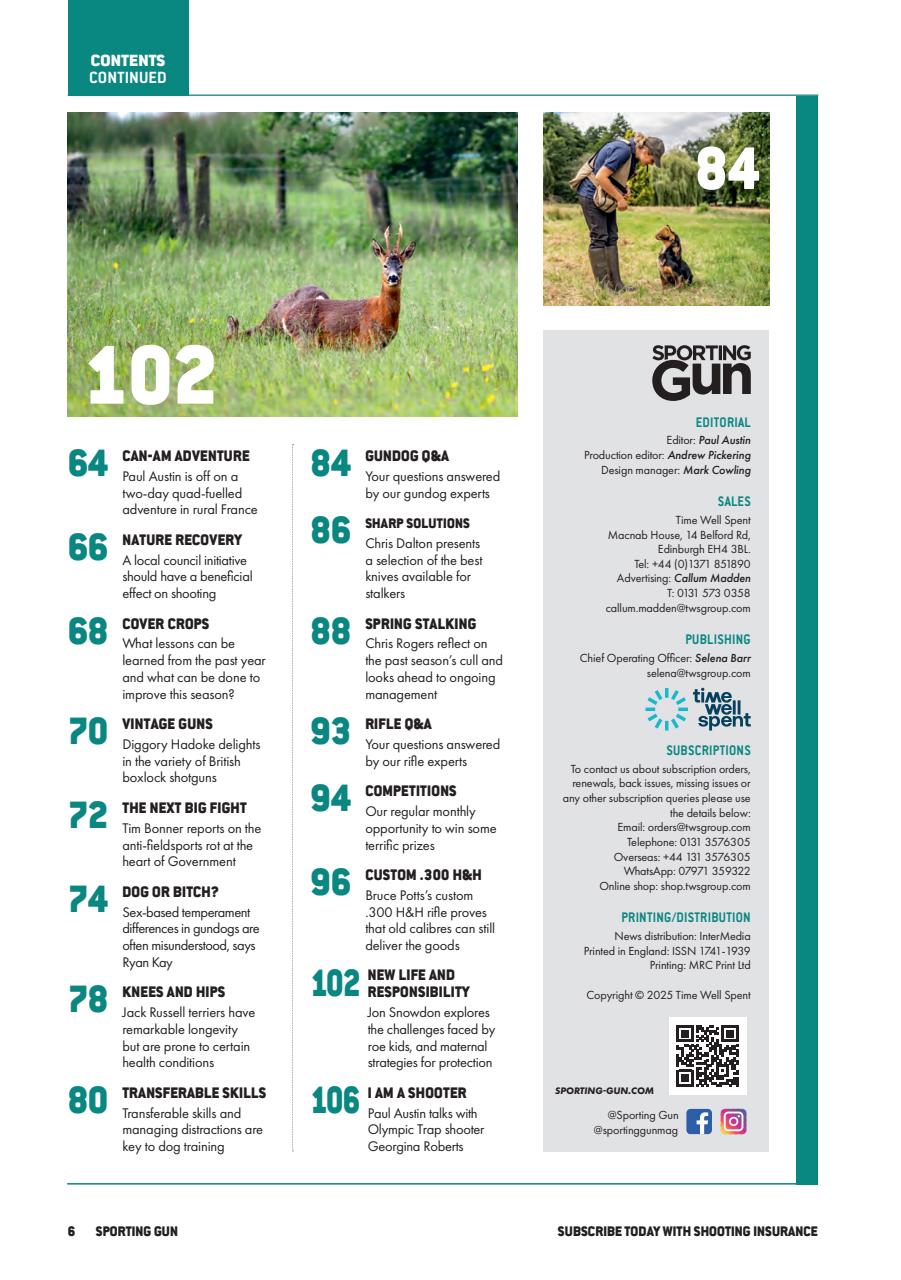Sporting Gun Preview Pages