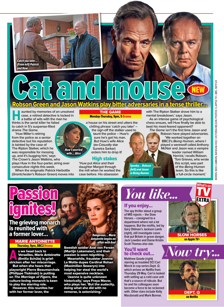 What's on TV Preview Pages