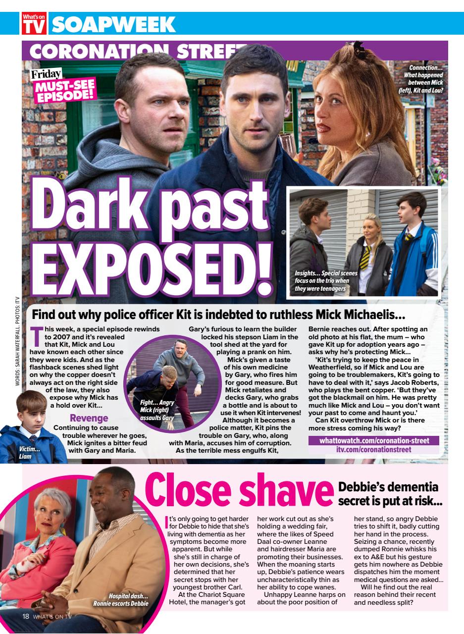 What's on TV Preview Pages