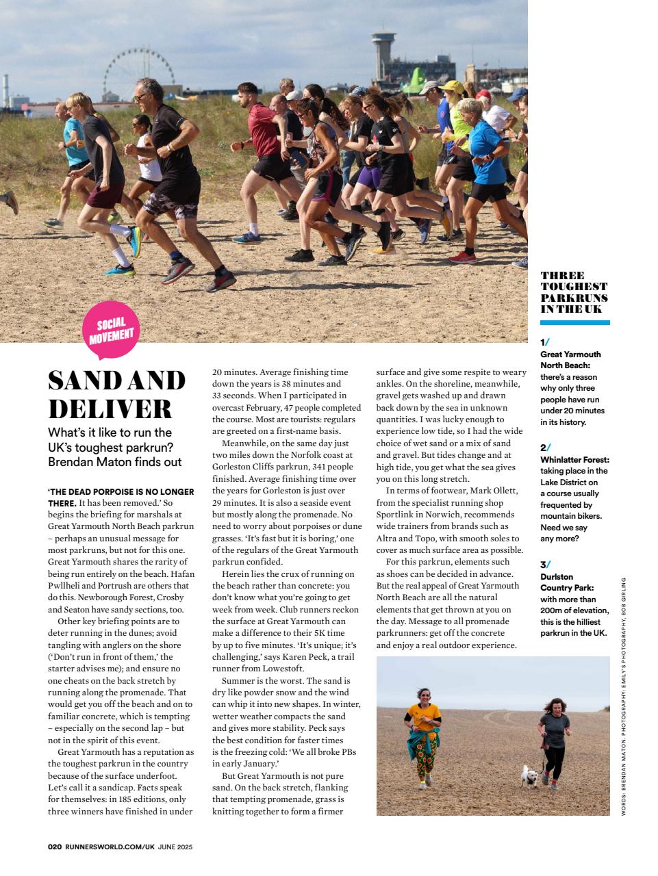 Runner's World Preview Pages