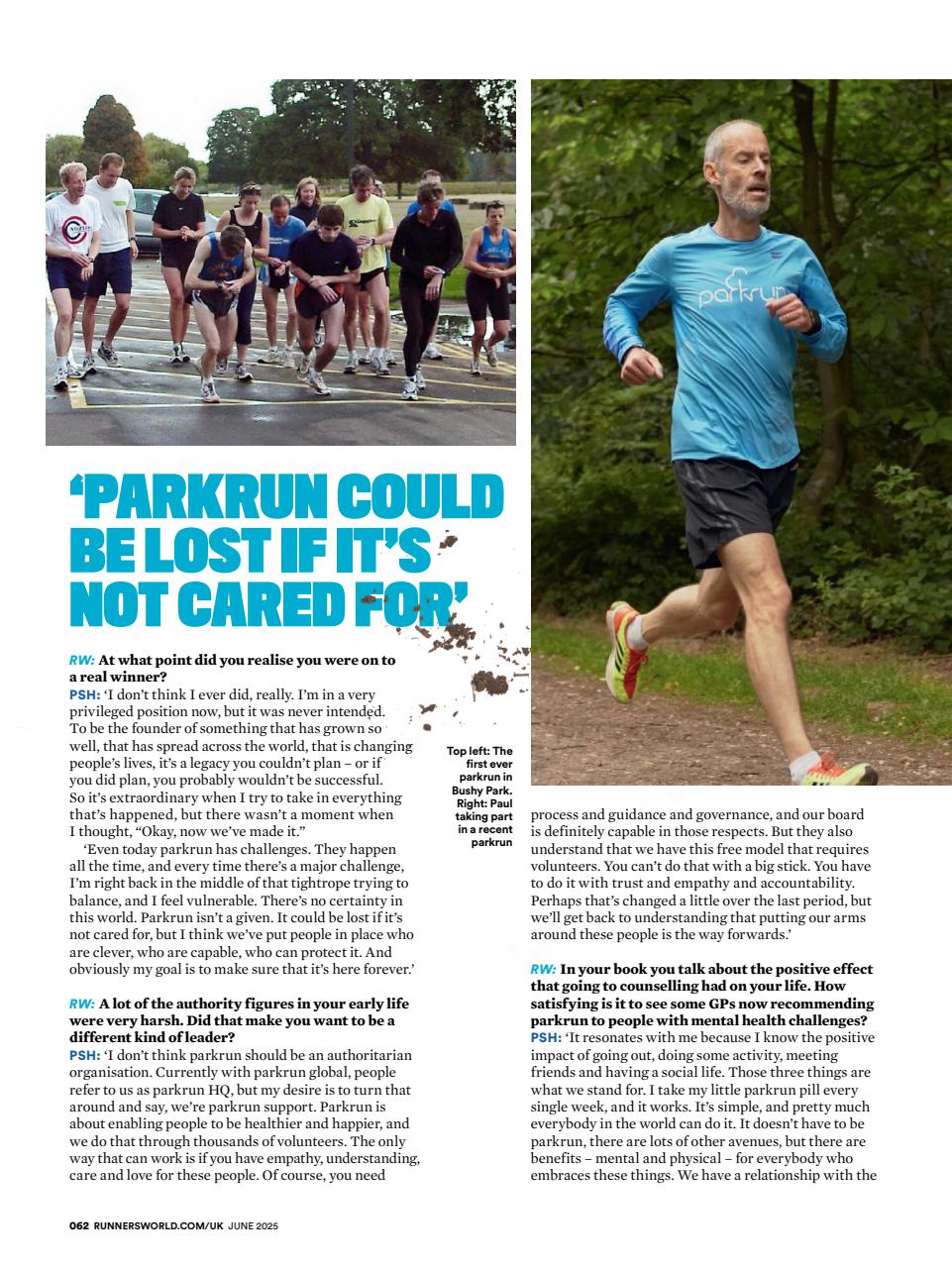 Runner's World Preview Pages
