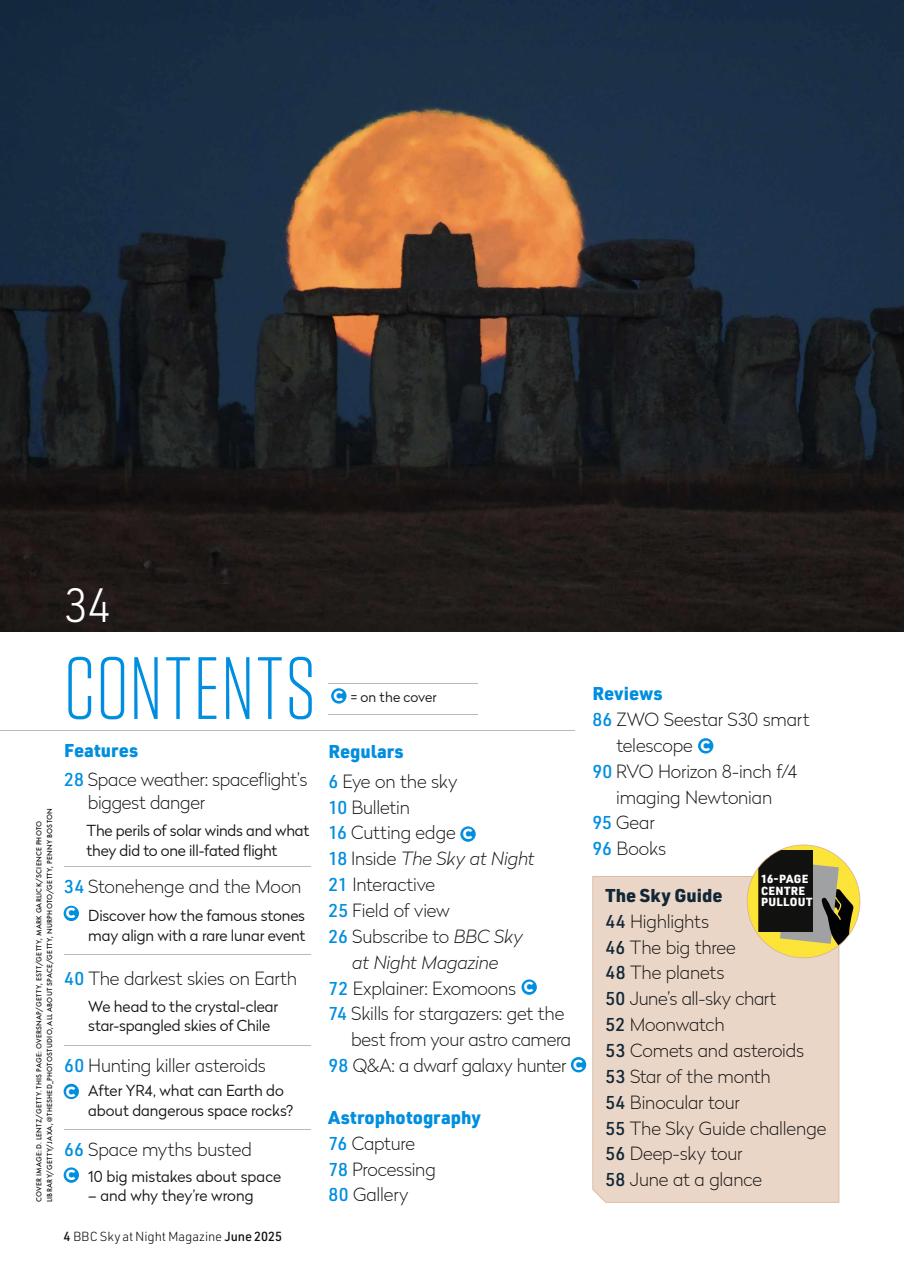 BBC Sky at Night Magazine Preview Pages