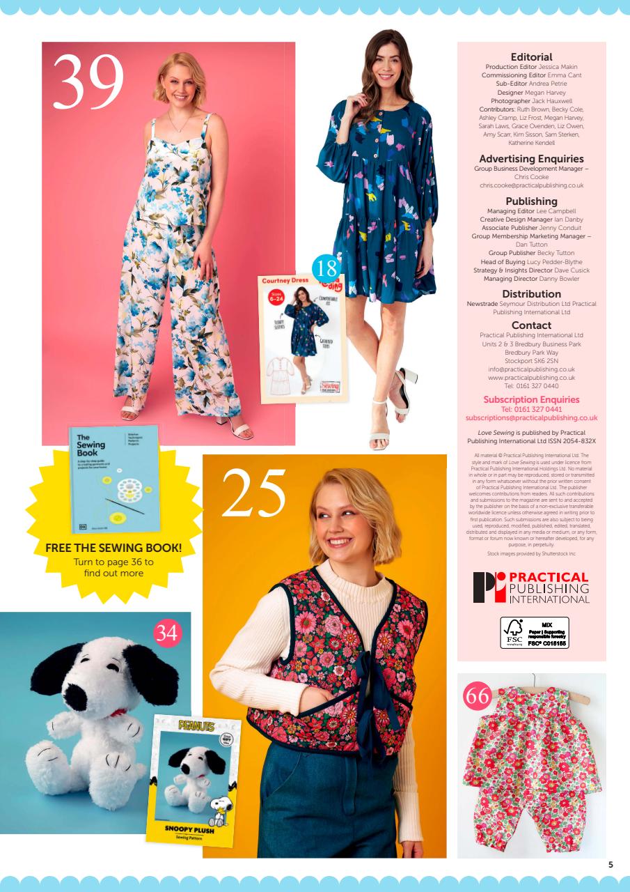 Love Sewing Preview Pages