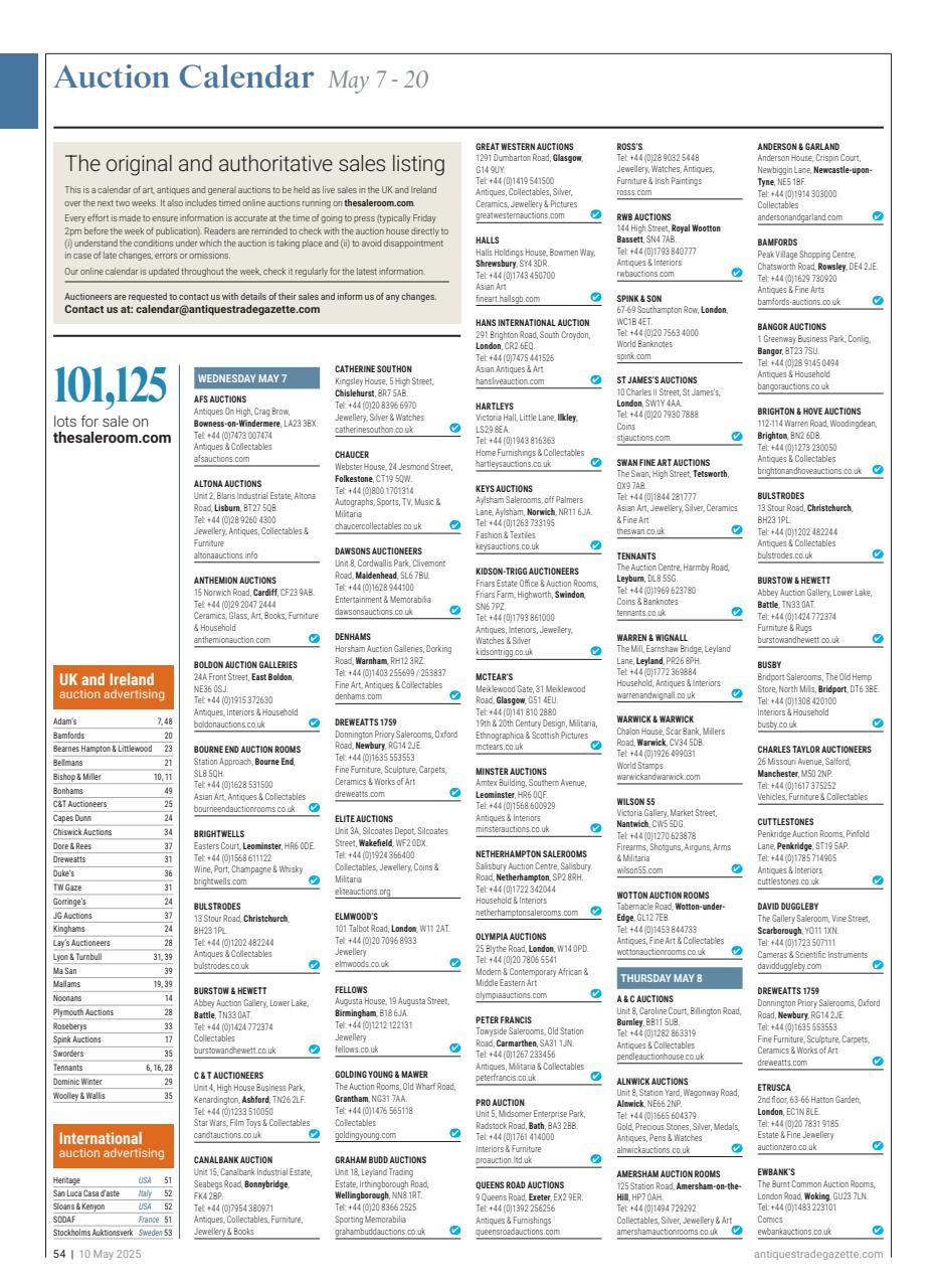 Antiques Trade Gazette Preview Pages