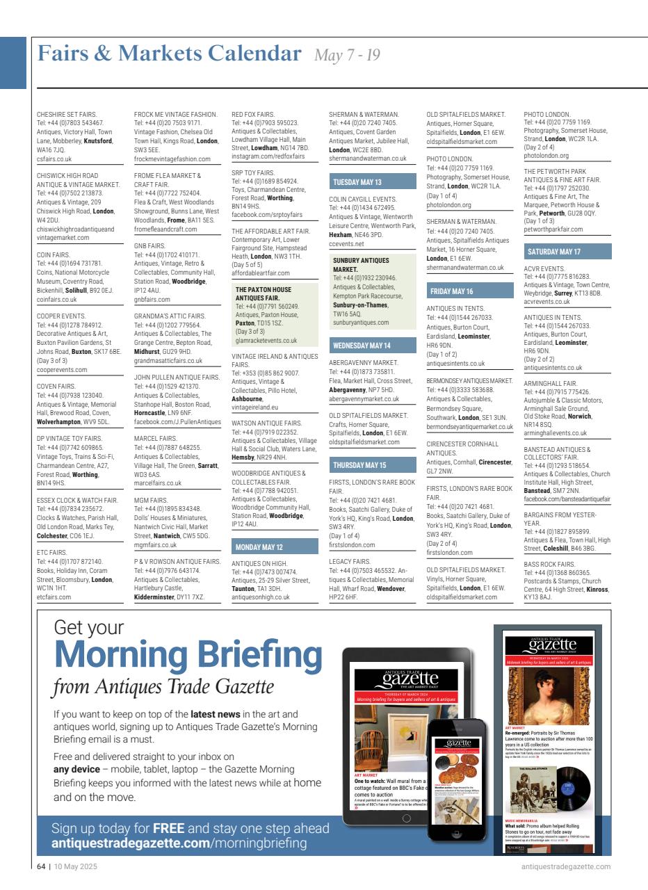 Antiques Trade Gazette Preview Pages