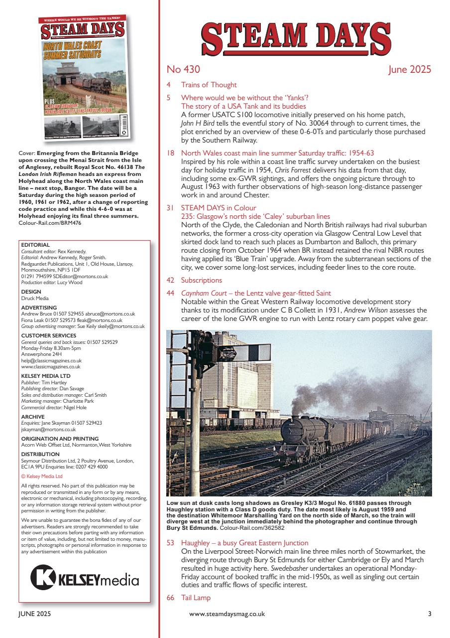 Steam Days Preview Pages