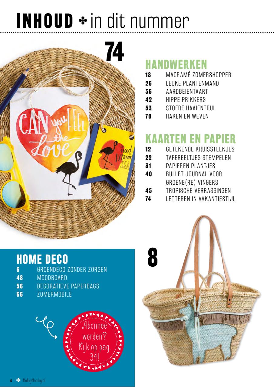 HobbyHandig Preview Pages