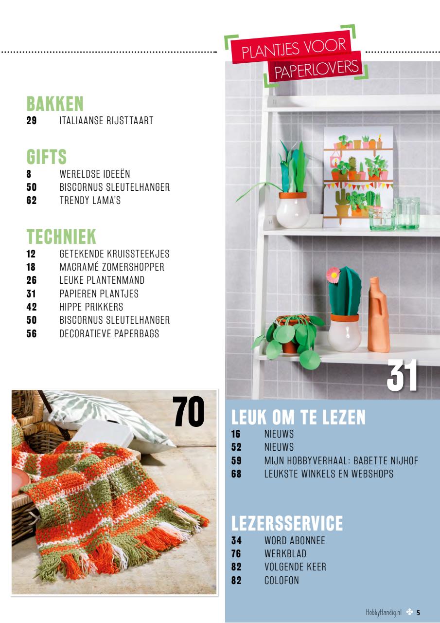 HobbyHandig Preview Pages