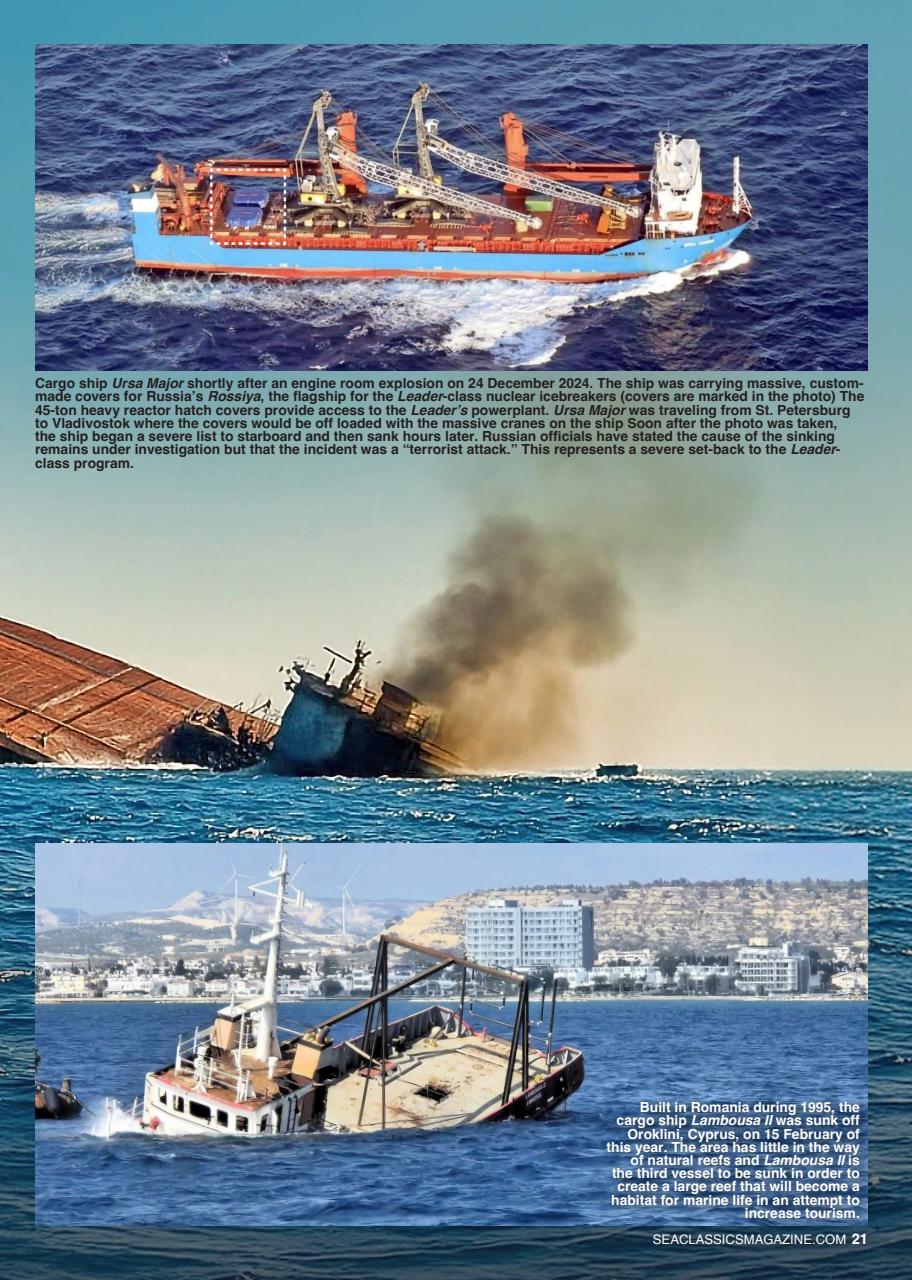 Sea Classics - Where History Sets Sail Preview Pages