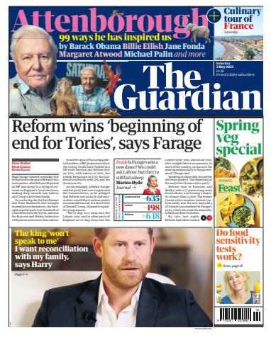 The Guardian Newspaper issue Saturday, 03 May 2025