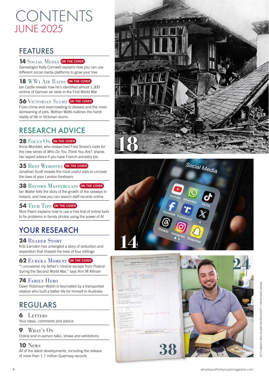 Who Do You Think You Are? Preview Pages