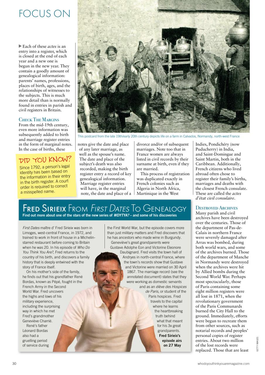 Who Do You Think You Are? Preview Pages