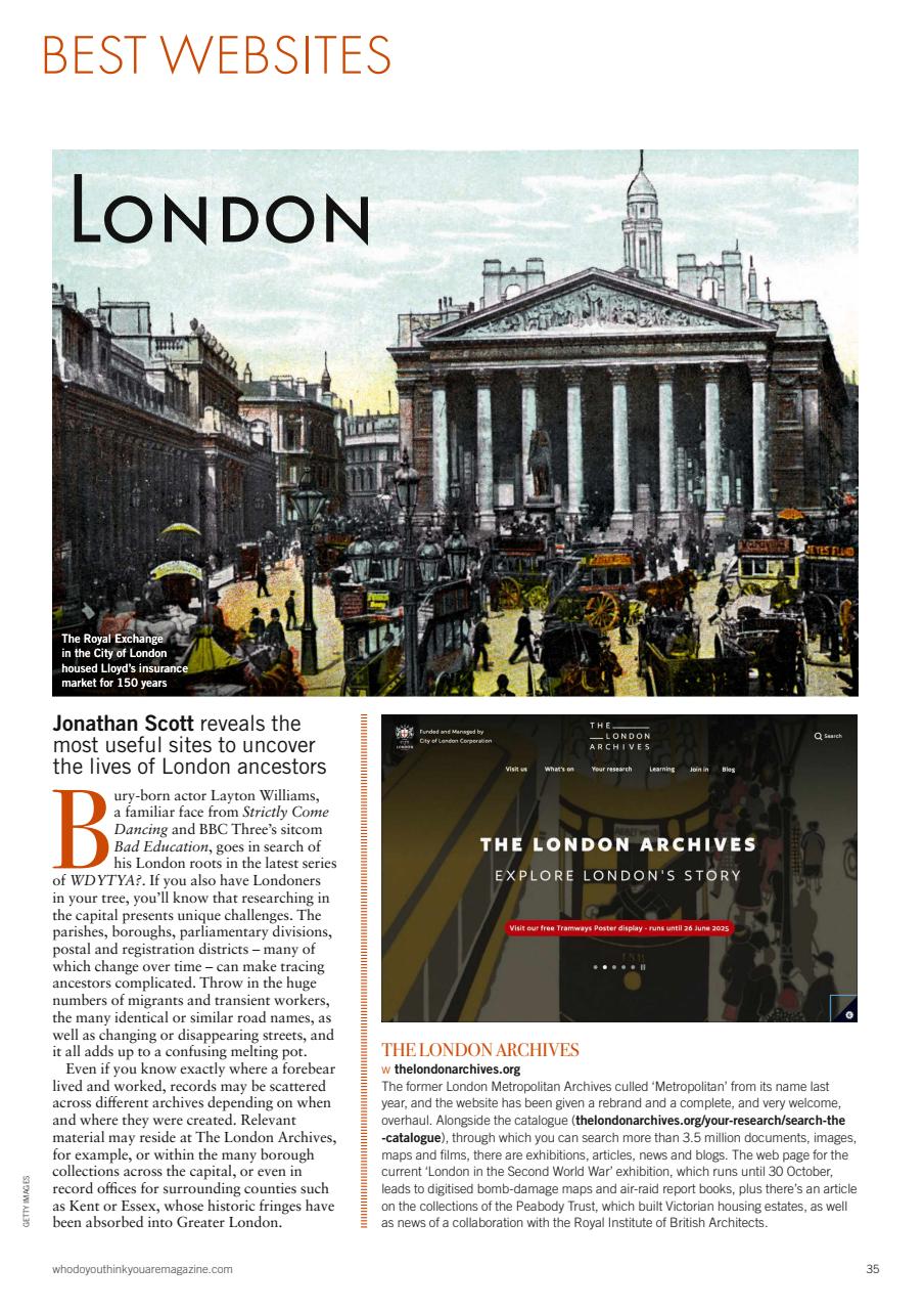 Who Do You Think You Are? Preview Pages