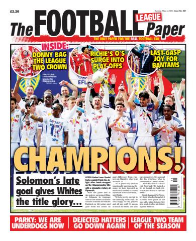 The Football League Paper issue 4th May 2025