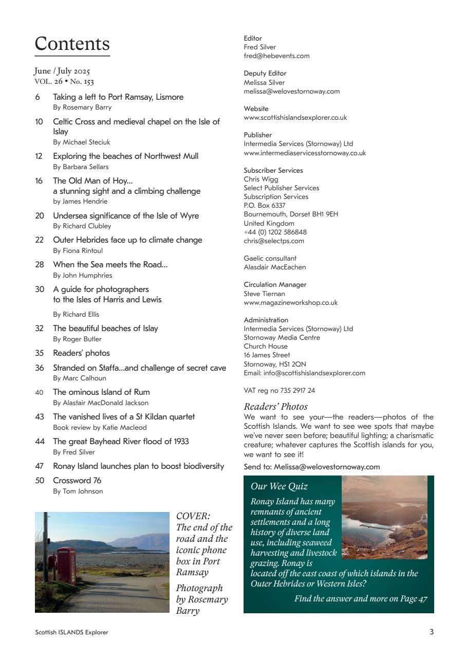 Scottish Islands Explorer Preview Pages