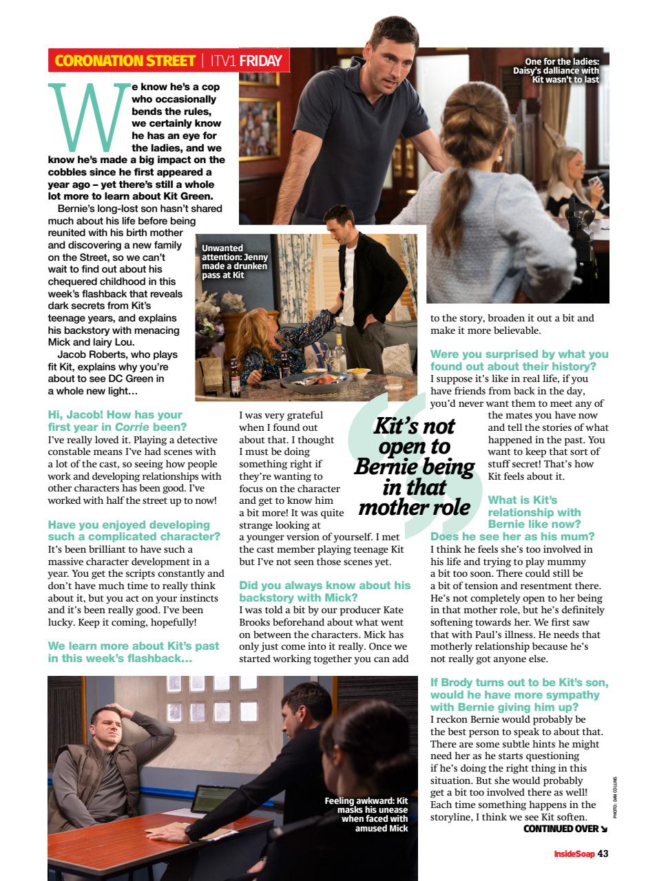 Inside Soap Preview Pages