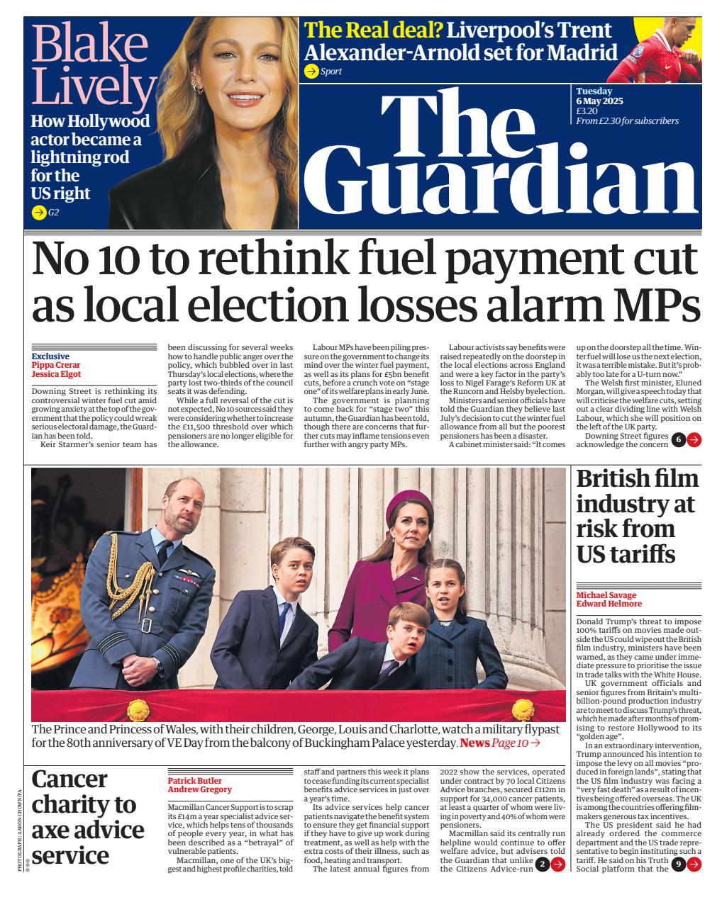 The Guardian Newspaper Preview Pages