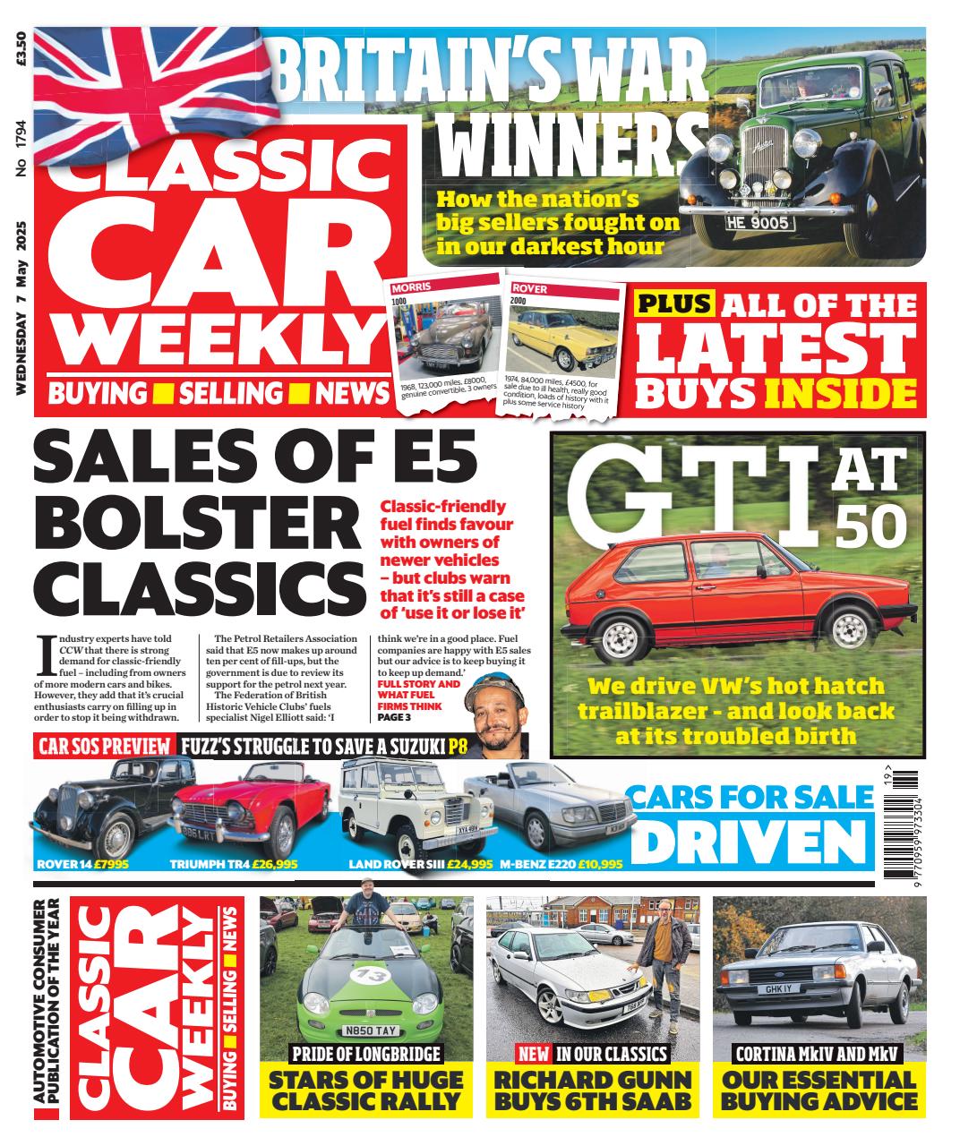 Classic Car Weekly Preview Pages