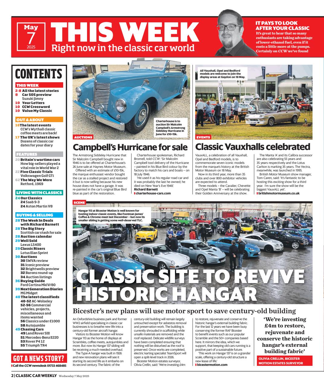 Classic Car Weekly Preview Pages