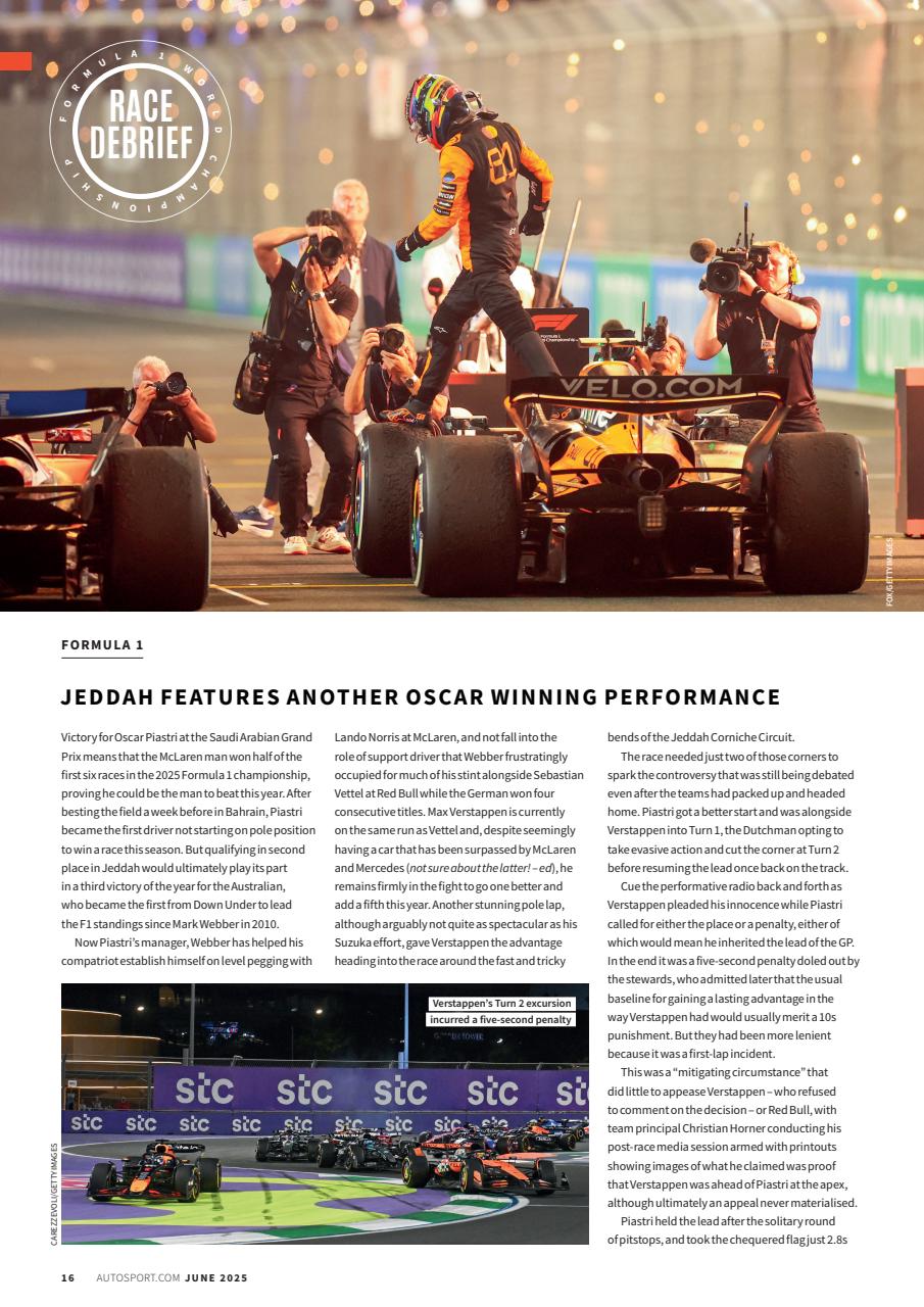 Autosport Preview Pages