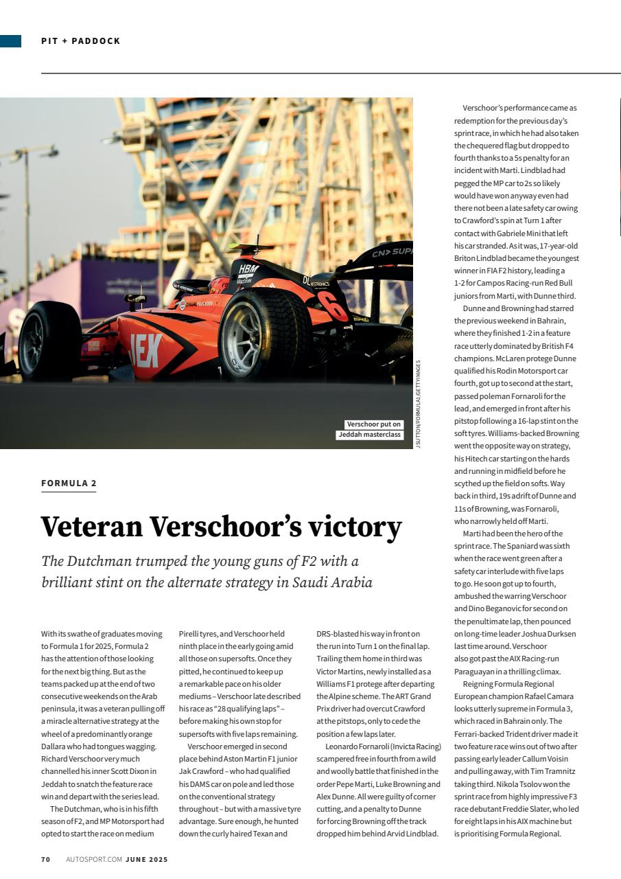 Autosport Preview Pages