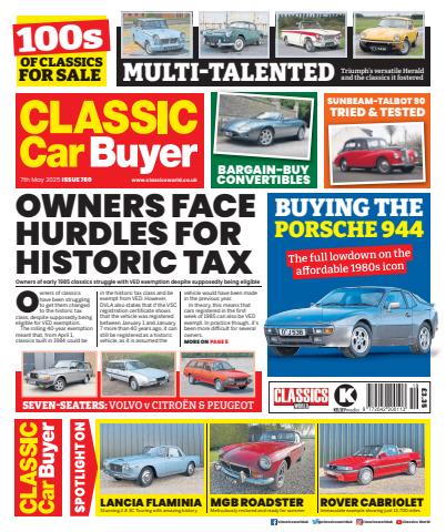 Classic Car Buyer issue 07-May-25