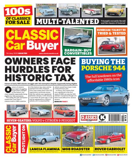 Classic Car Buyer issue 