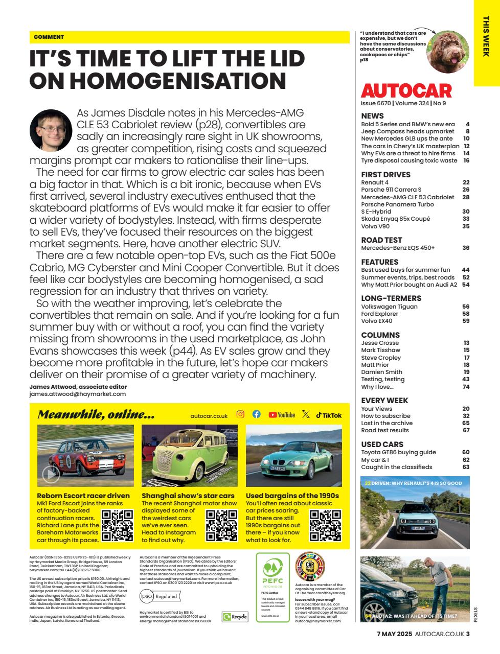 Autocar Preview Pages