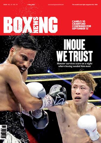 Boxing News issue May 8 2025