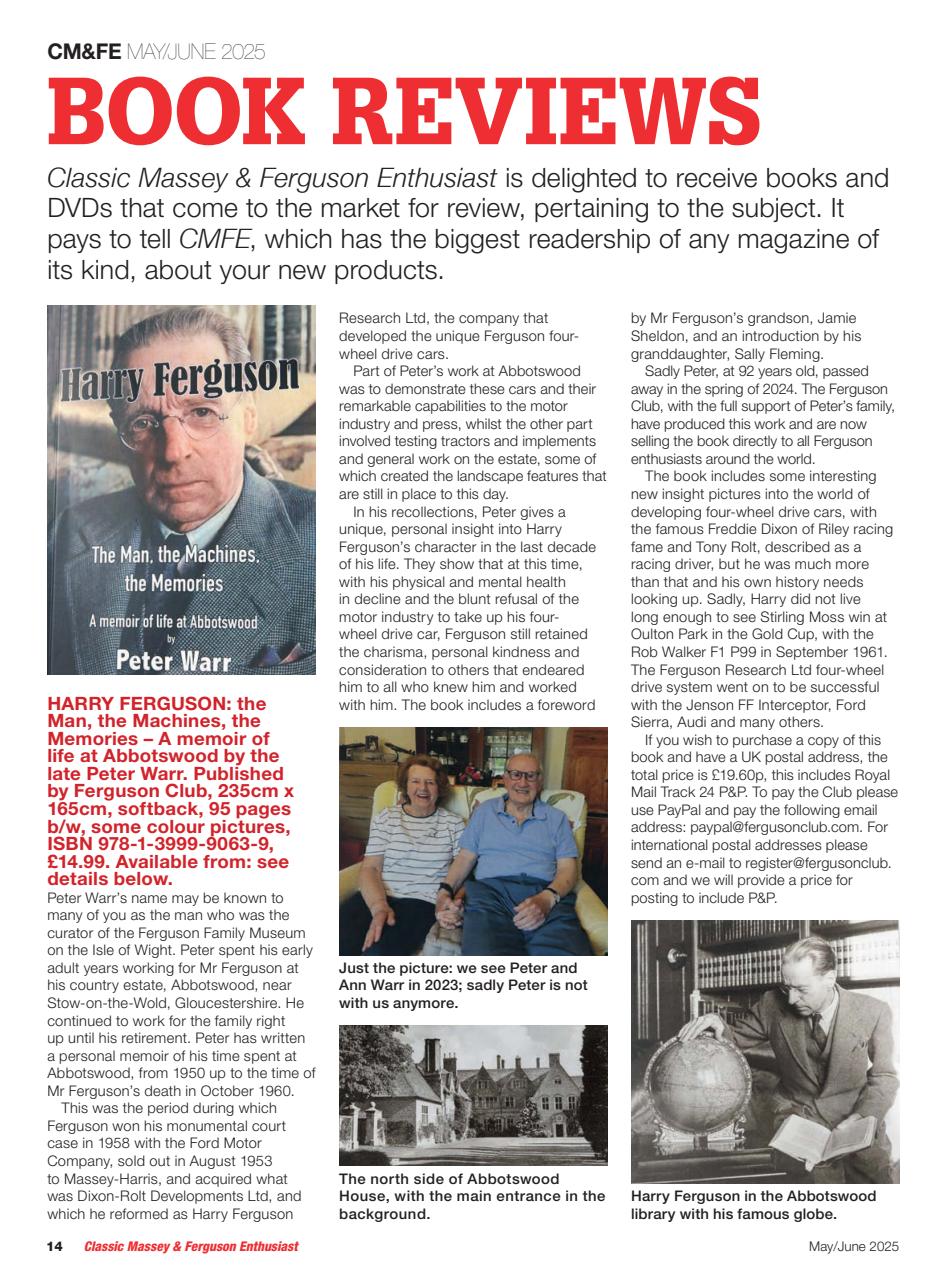 Classic Massey Preview Pages