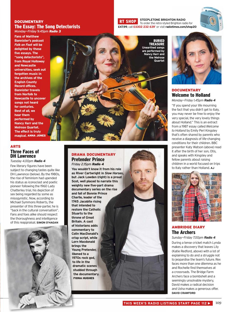 Radio Times Preview Pages