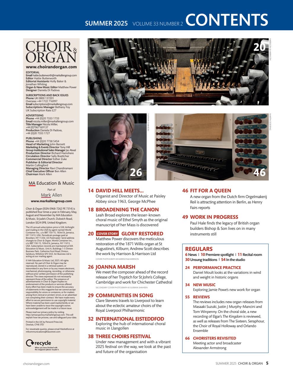 Choir & Organ Preview Pages