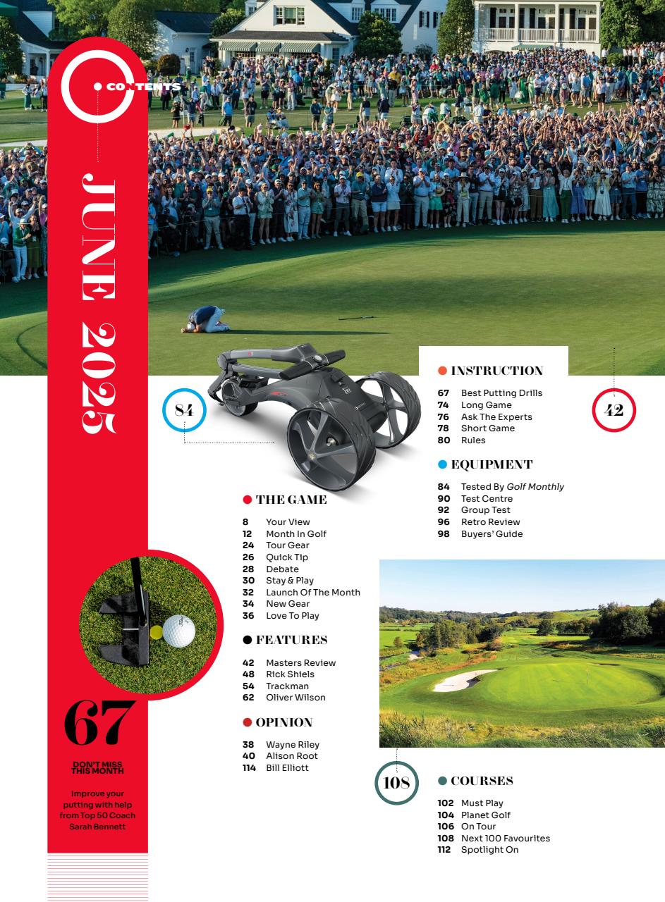 Golf Monthly Preview Pages