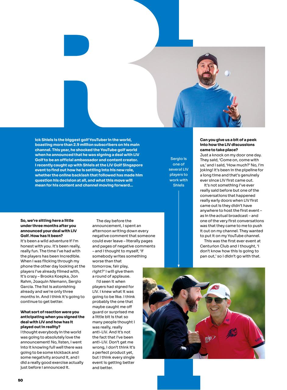 Golf Monthly Preview Pages