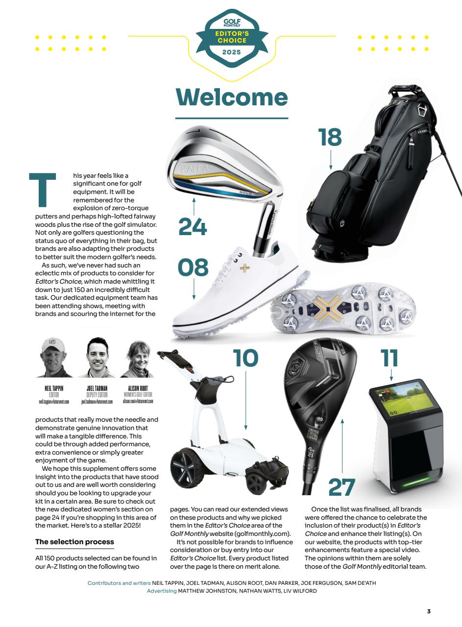Golf Monthly Preview Pages
