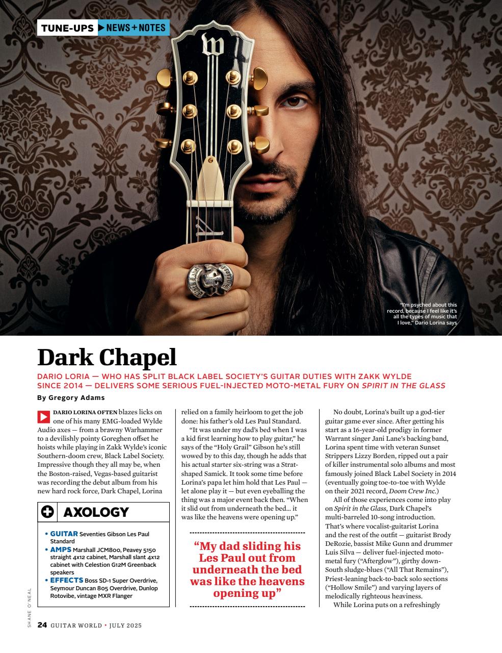 Guitar World Preview Pages