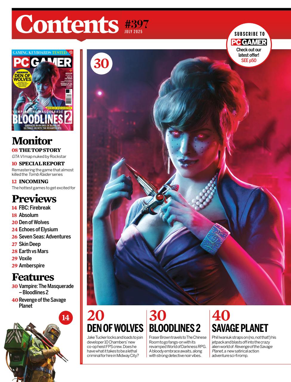 PC Gamer (US Edition) Preview Pages