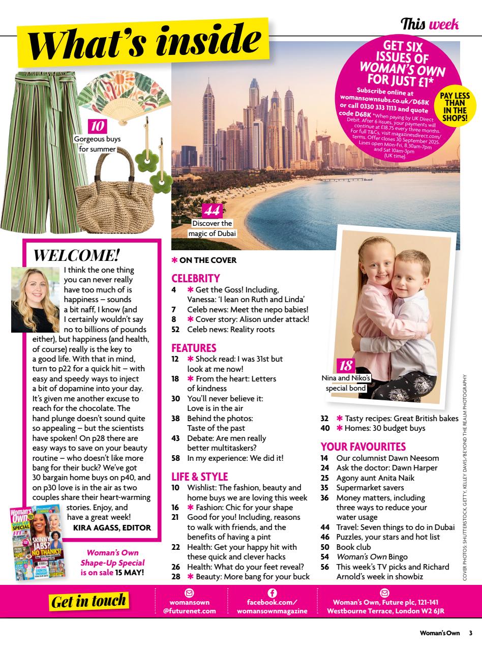 Woman's Own Preview Pages