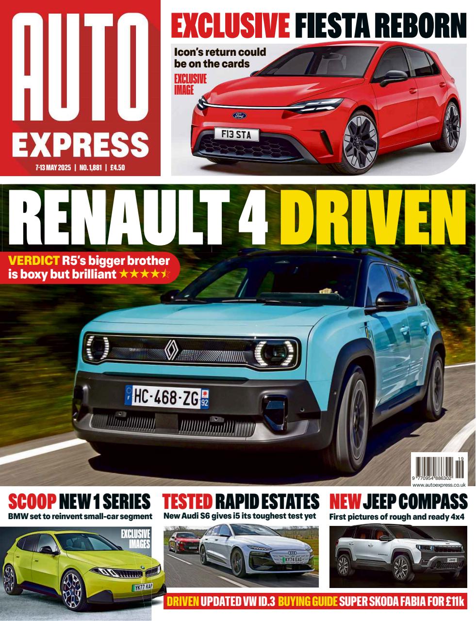 Auto Express Preview Pages
