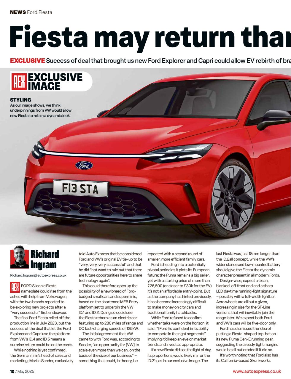 Auto Express Preview Pages