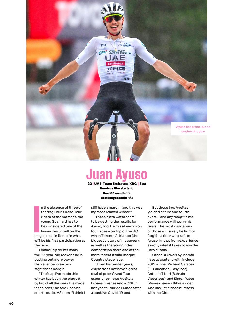 Cycling Weekly Preview Pages