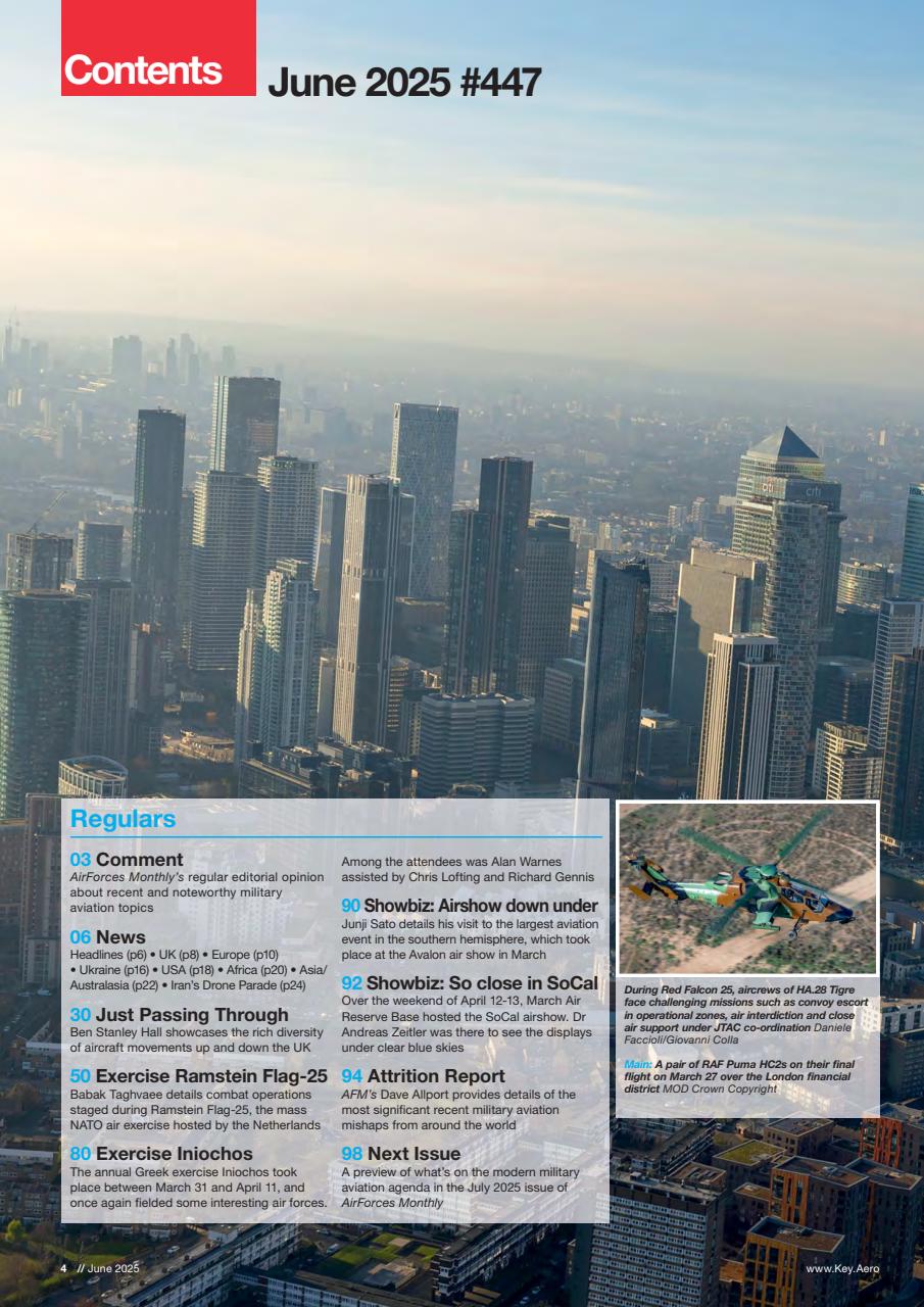 AirForces Monthly Preview Pages